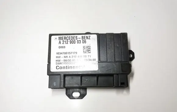 Mercedes-Benz C W204 Fuel injection pump control unit/module A2129000306 1034700157179