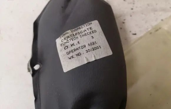 Jaguar X-Type Seat airbag 6021