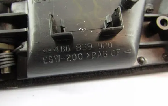 Audi A6 S6 C5 4B Rear door interior handle 4B0839020