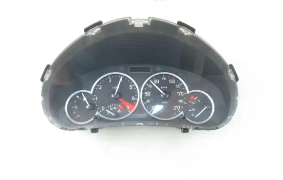 Peugeot 206 Speedometer (instrument cluster) 9656696680