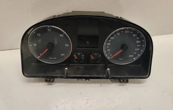 Volkswagen Caddy Speedometer (instrument cluster) 1T0920853A VWZ7Z0F7006542 V0003000
