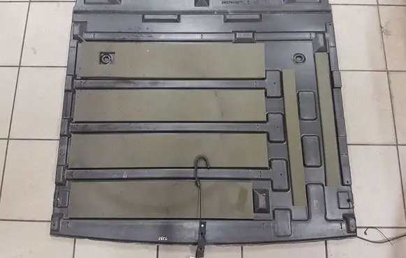 Citroen C5 Trunk/boot floor carpet liner 9637643977
