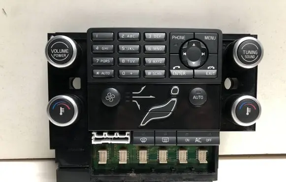 Volvo S80 Climate control unit 30782279 07W41E01 MC41AB00070