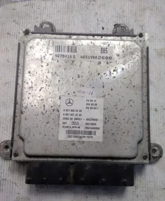 Mercedes-Benz Sprinter W906 Engine control unit/module A6519002600 A6519012200