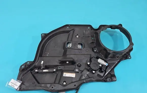 Front door window regulator with motor