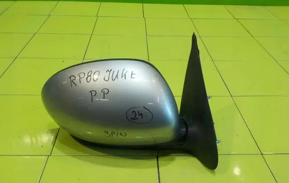 Opel Agila B Front door electric wing mirror PRAWE RP80