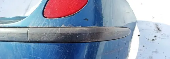 Nissan Almera Tino Rear bumper trim bar molding 