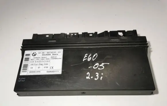 BMW 5 E60 E61 Comfort/convenience module 6974310 61356974310