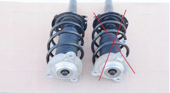 Mercedes-Benz A W177 Front shock absorber with coil spring A1773202300