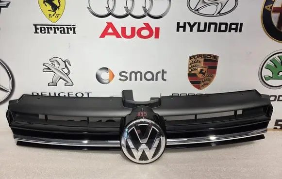 Volkswagen Golf VII Front bumper upper radiator grill 5G0853651CB 5G0853653Q