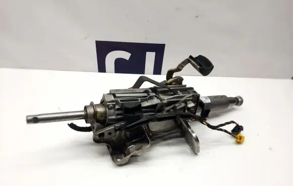 Steering wheel axle set