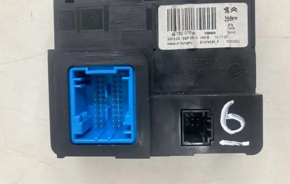 Citroen C4 II Picasso Air conditioning/heating control unit 9678007680