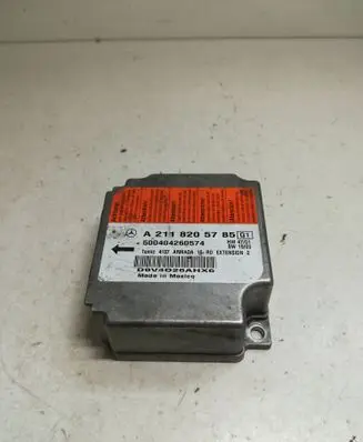 Mercedes-Benz E W211 Airbag control unit/module A2118205785 D6V4D26AHX6 500404260574