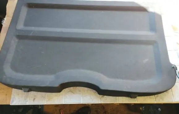 Opel Vectra C Parcel shelf