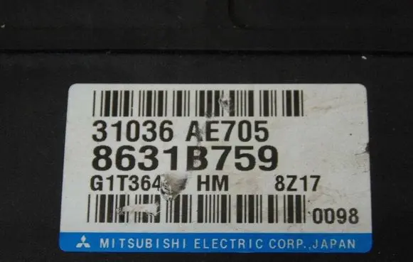 Mitsubishi Outlander Gearbox control unit/module 8631B759