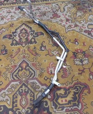 Porsche Cayenne (92A) Engine coolant pipe/hose 7P5815097A 085026904