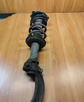 Audi A6 S6 C7 4G Front shock absorber with coil spring 4G0031M E5404101