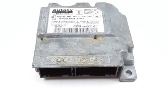 Peugeot 307 Airbag control unit/module 606877300 9654491180