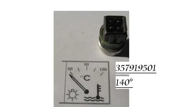 Ford Galaxy Coolant temperature sensor 357919501