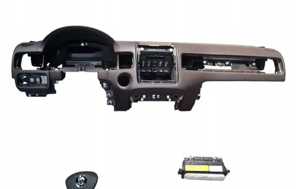 Volkswagen Touareg II Airbag set with panel 7P6880204E