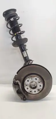 Front wheel hub spindle knuckle