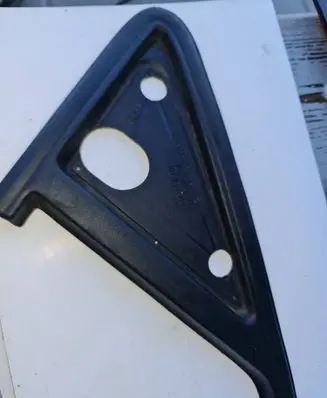 Volkswagen Golf II Plastic wing mirror trim cover 191853219