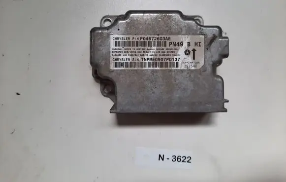 Dodge Caliber Airbag control unit/module P04672603AE
