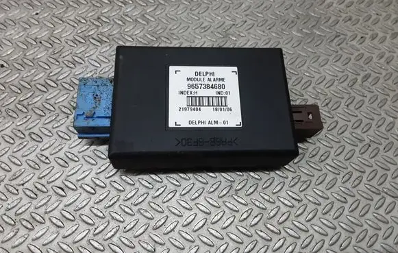 Citroen C4 I Alarm control unit/module 9657384680