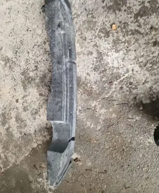 Front bumper foam support bar