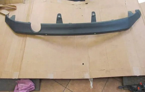 Citroen C3 Rear bumper lower part trim 9683976870 018221