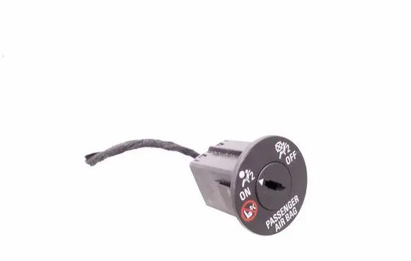 Passenger airbag on/off switch