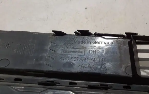 Audi A6 S6 C7 4G Front bumper lower grill 4G0807681AF