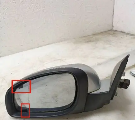 Opel Vectra C Front door electric wing mirror 352127