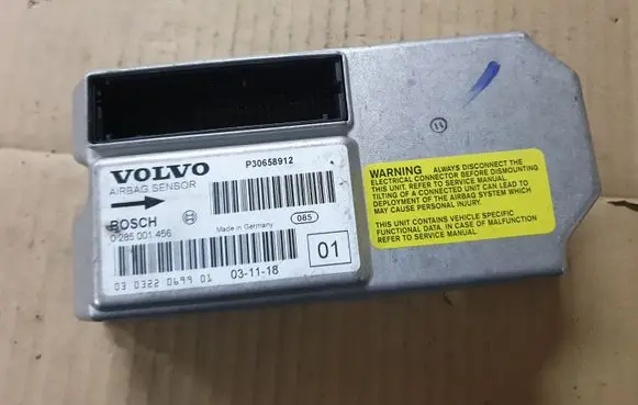 Volvo S60 Airbag control unit/module 0285001456 P30658912