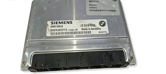 BMW Z3 E36 Engine control unit/module DMEMS43 5WK90015 7519308