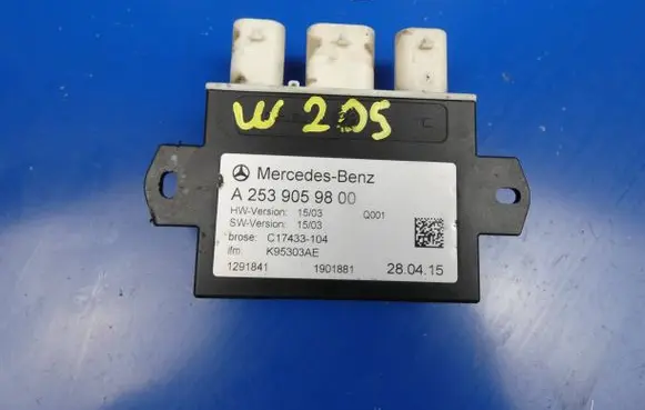 Mercedes-Benz C W205 Tailgate/trunk control unit/module A2539059800 C17433104 K95303AE