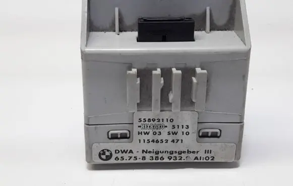BMW 3 E46 Yaw turn rate sensor 8386932 55892110 1154652471