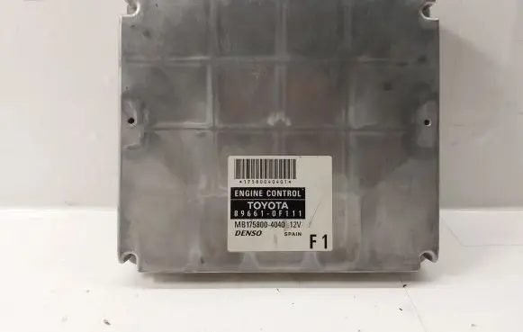 Toyota Corolla Verso AR10 Engine control unit/module 896610F111 MB1758004040