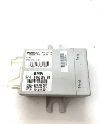 BMW 5 F10 F11 Air suspension control unit module (rear) 6860386 004014003 4461500610