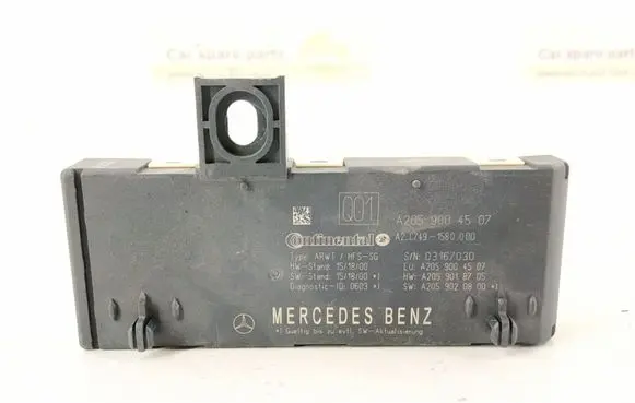 Mercedes-Benz GLC X253 C253 Tailgate/trunk control unit/module 2059004507 A2059004507