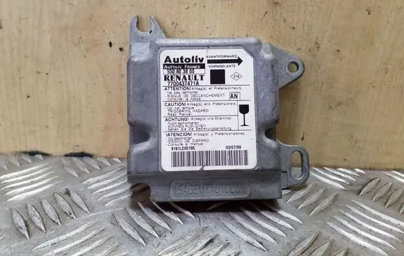 Renault Scenic I Airbag control unit/module 550803800 7700437471A