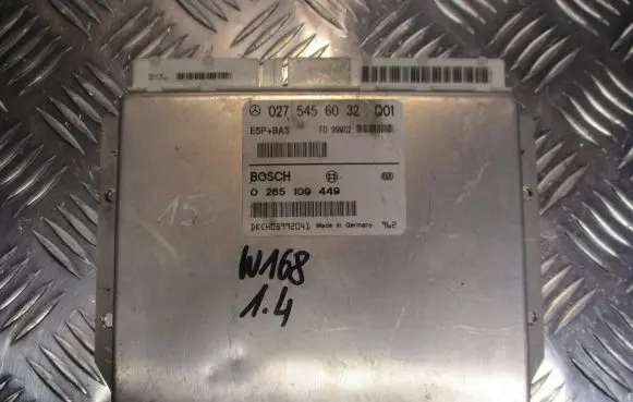 Mercedes-Benz A W168 ESP (stability system) control unit 0275456032