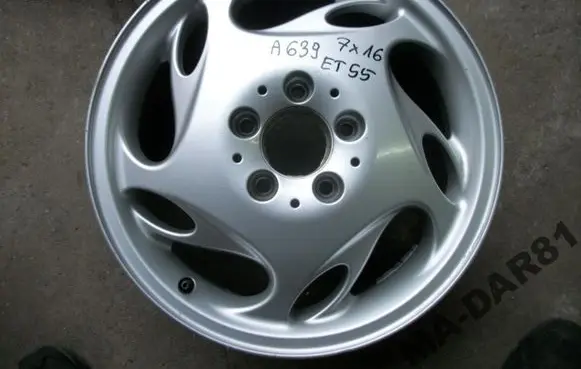 Mercedes-Benz Vito Viano W638 R16 alloy rim 