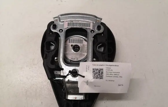 Citroen C3 Steering wheel airbag 96380009VD CA100522ZEE 0912566