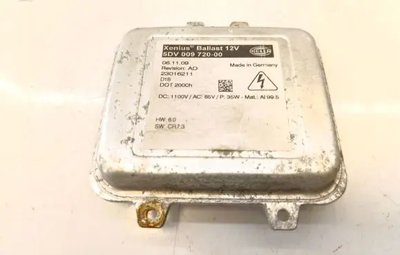 Opel Astra J Headlight ballast module Xenon 5DV00972000