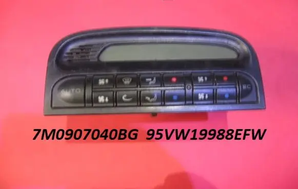 Volkswagen Sharan Climate control unit 7M0907040BG 95VW19988EFW
