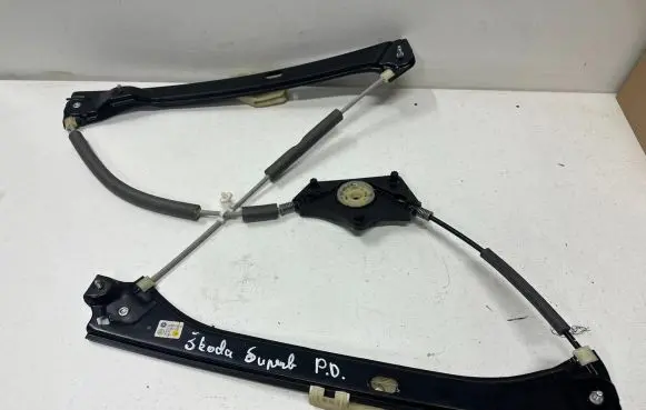 Skoda Superb B8 (3V) Front door window regulator with motor 3V0837412A