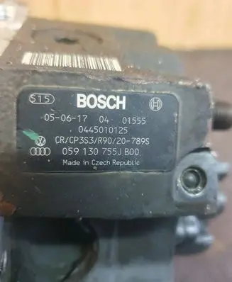 Audi A6 S6 C6 4F Fuel injection high pressure pump 059130755J 0445010125