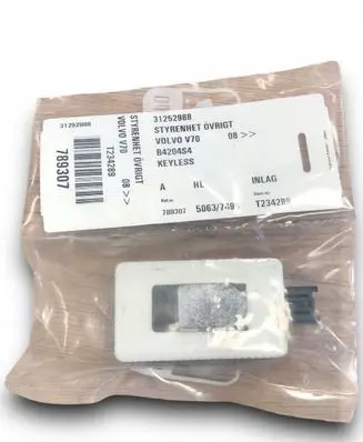 Volvo S80 Door central lock control unit/module 31252988