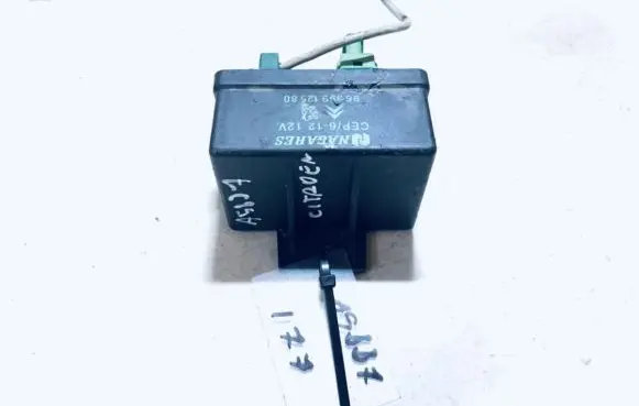 Citroen C5 Glow plug pre-heat relay 9639912580